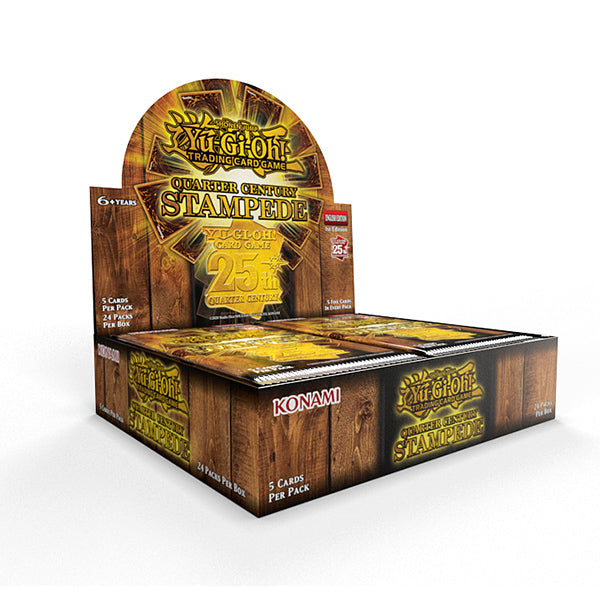 Yu-Gi-Oh!: Quarter Century Stampede Booster Display