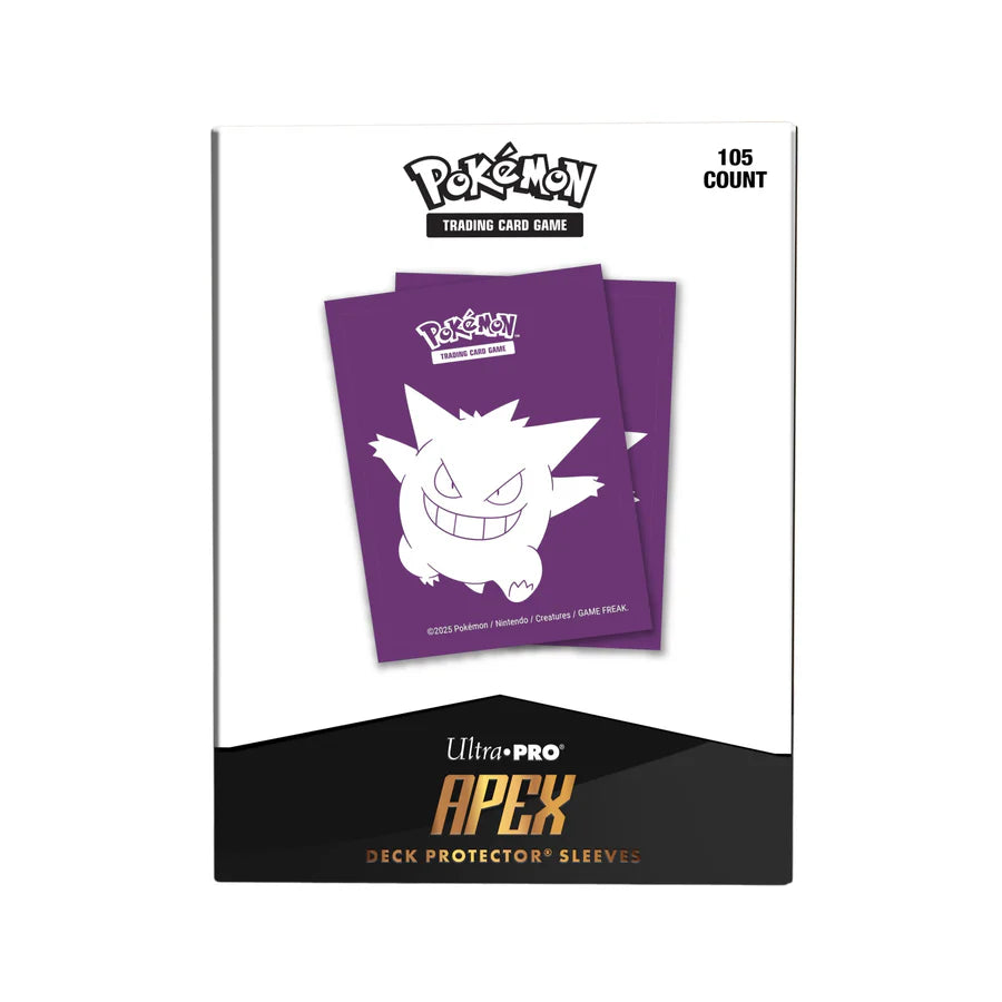 Ultra Pro: Apex Deck Protector Sleeves for Pokémon TCG: Elite Series Gengar