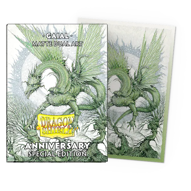 Dragon Shield: Dual Matte Sleeves: 25th Anniversary: Gaial