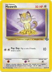 PSA Graded Card: Pokémon TCG: Jungle: Meowth 56/64