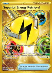 PSA Graded Card: Pokémon TCG: Paldea Evolved: Superior Energy Retrieval #277/193