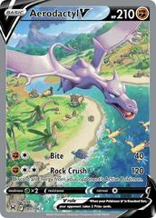 PSA Graded Card: Pokémon TCG: Lost Origin: Aerodactyl V #180/196