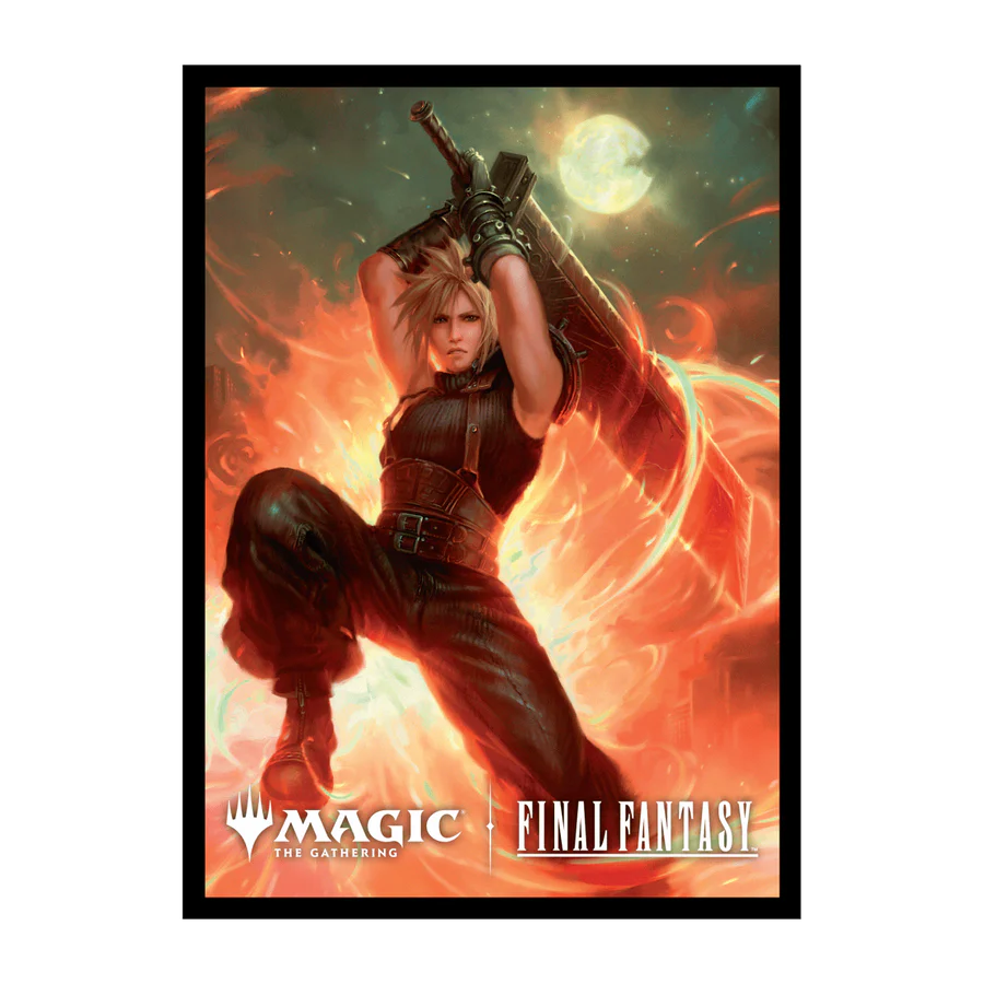 Ultra Pro: 100ct Deck Protector Sleeves for Magic The Gathering: Final Fantasy: Cloud, Ex-Soldier