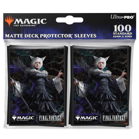 Ultra Pro: 100ct Deck Protector Sleeves for Magic The Gathering: Final Fantasy: Y'shtola, Night's Blessed