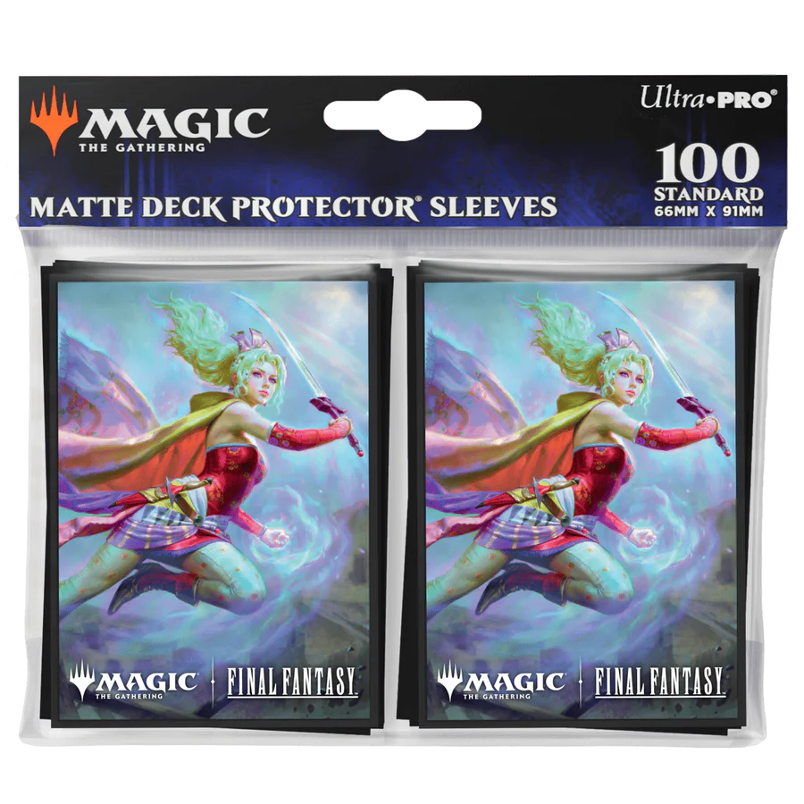 Ultra Pro: 100ct Deck Protector Sleeves for Magic The Gathering: Final Fantasy: Terra, Herald of Hope