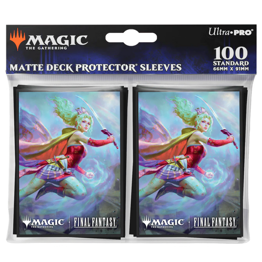 Ultra Pro: 100ct Deck Protector Sleeves for Magic The Gathering: Final Fantasy: Terra, Herald of Hope
