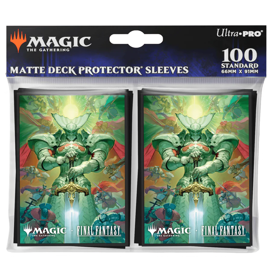 Ultra Pro: 100ct Deck Protector Sleeves for Magic The Gathering: Final Fantasy: Summon: Knights of Round