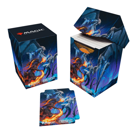 Ultra Pro: 100+ Deck Box for Magic The Gathering: Final Fantasy: Bahamut & Ifrit