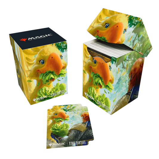 Ultra Pro: 100+ Deck Box for Magic The Gathering: Final Fantasy Gysahl Greens