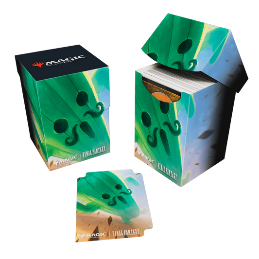 Ultra Pro: 100+ Deck Box for Magic The Gathering: Final Fantasy Jumbo Cactuar