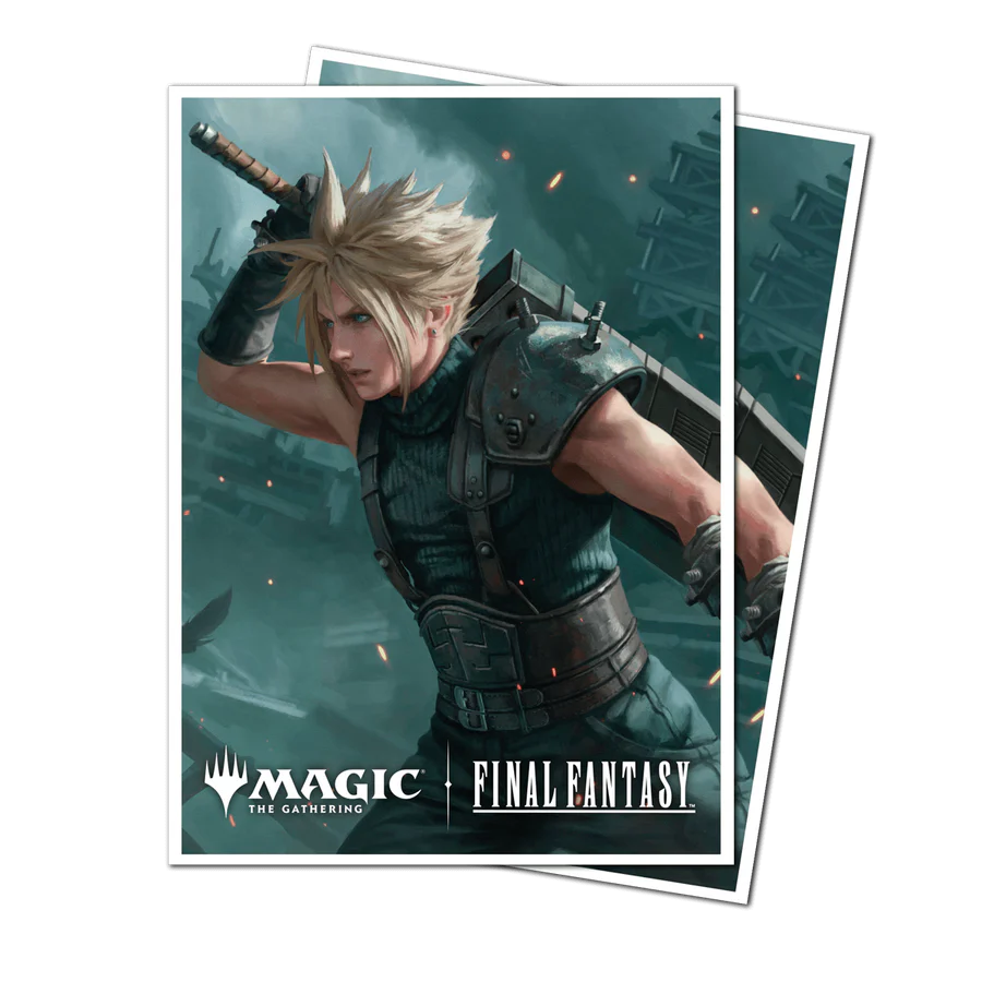 Ultra Pro: Magic The Gathering Final Fantasy Apex Deck Protector Sleeves: Cloud, Planet's Champion