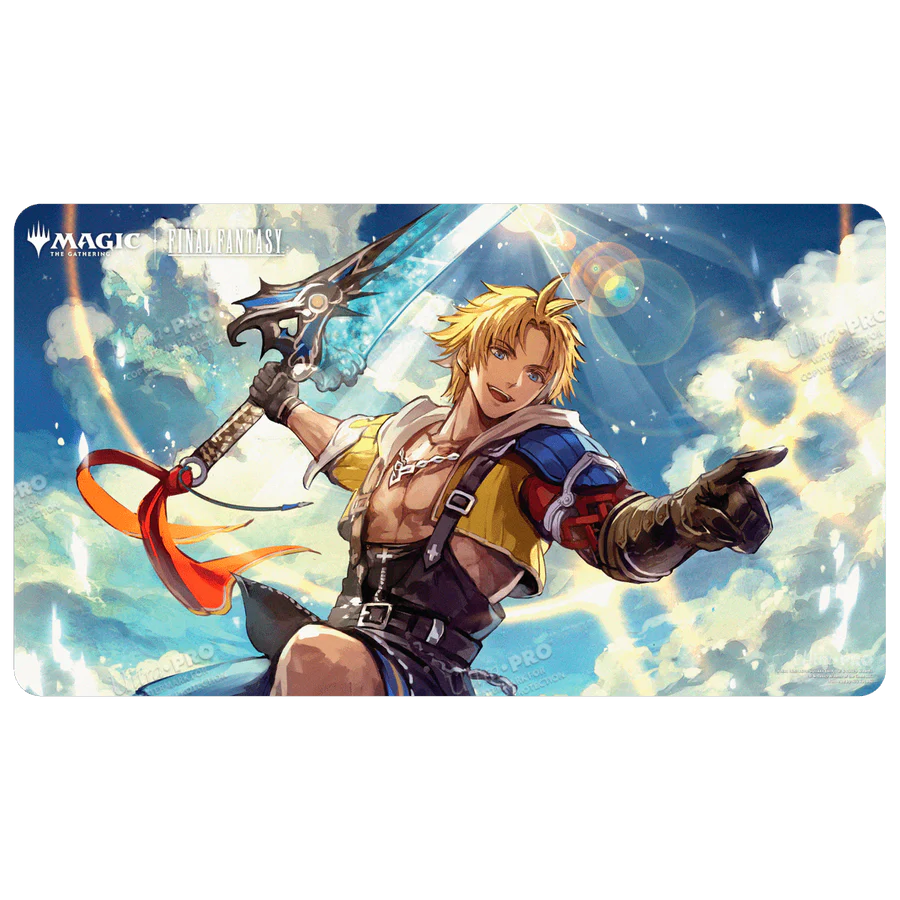 Ultra Pro: Standard Playmat for Magic The Gathering Final Fantasy: Tidus, Yuna's Guardian