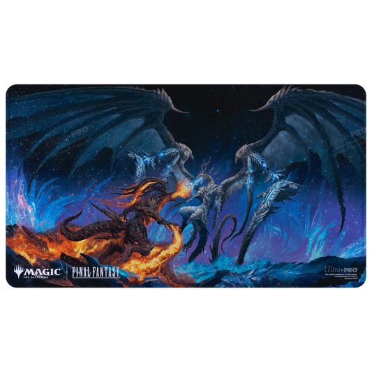 Ultra Pro: Magic The Gathering Final Fantasy Holofoil Playmat: Bahamut & Ifrit