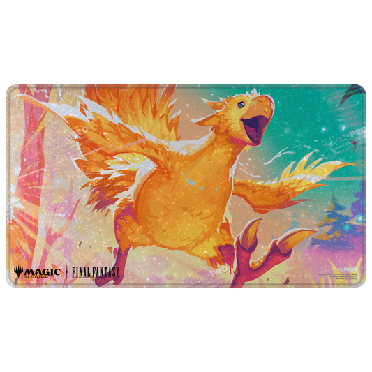 Ultra Pro: Magic The Gathering Final Fantasy Holofoil Playmat: Traveling Chocobo (Yellow)
