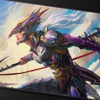 Ultra Pro: Magic The Gathering Final Fantasy Black-Stitched Playmat: Kain, Traitorous Dragoon