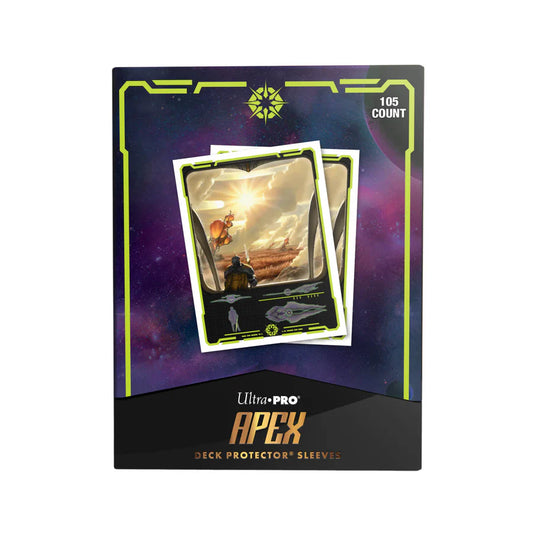 Ultra Pro Apex Deck Protector Sleeves for Magic The Gathering: Edge of Eternities: Adagia, Windswept Bastion