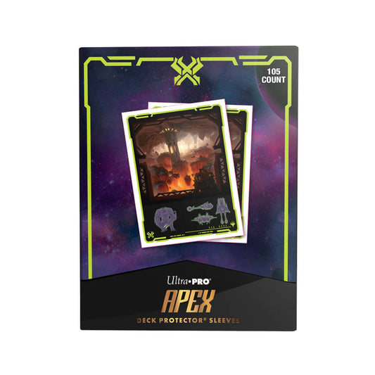 Ultra Pro Apex Deck Protector Sleeves for Magic The Gathering: Edge of Eternities: Kavaron, Memorial World