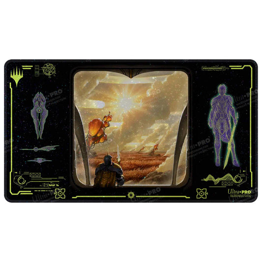 Ultra Pro Holofoil Playmat for Magic The Gathering: Edge of Eternities: Adagia, Windswept Bastion