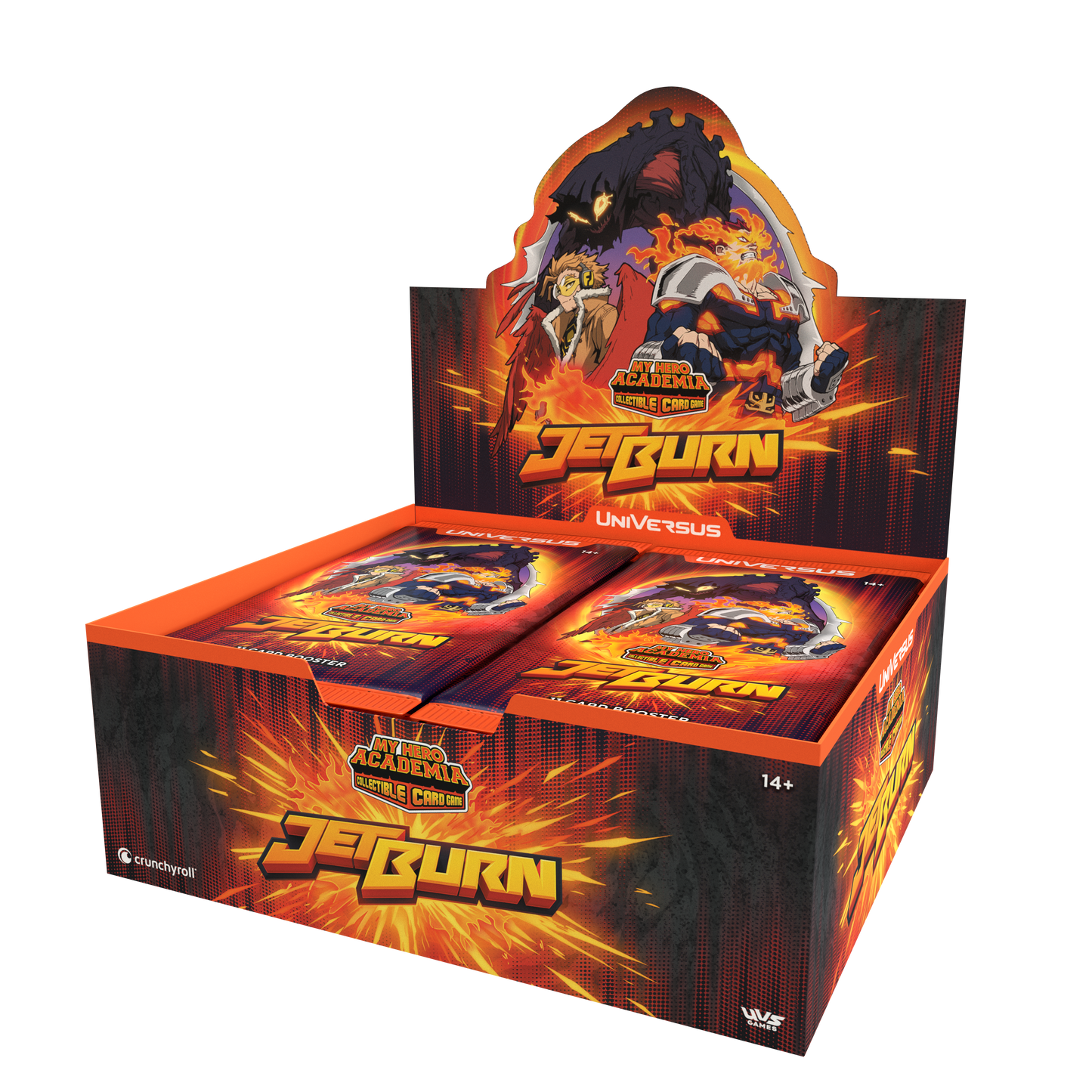 Universus: My Hero Academia: Jet Burn: Booster Display