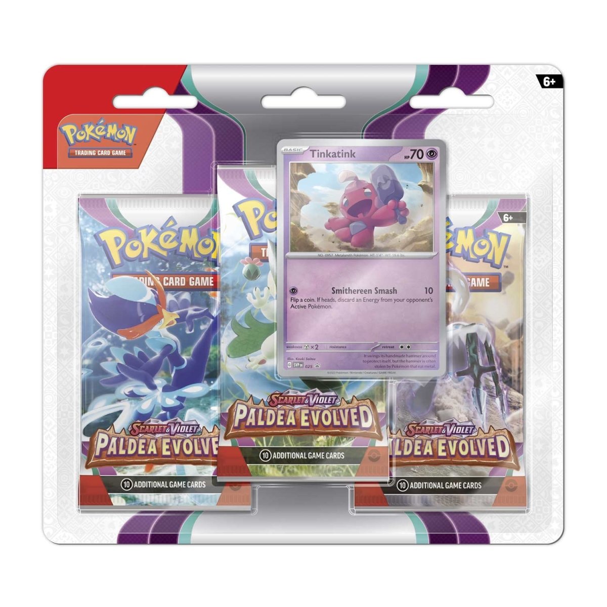 Pokémon TCG: Paldea Evolved: 3-Pack Blister