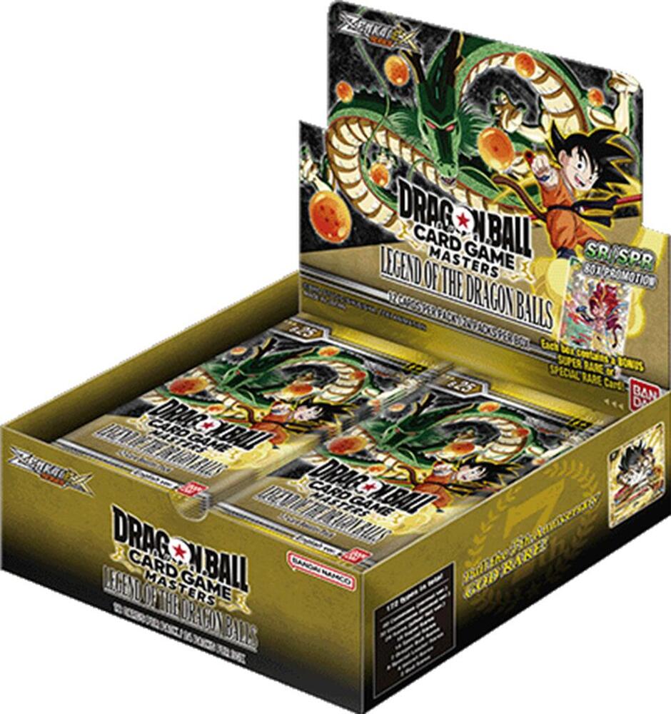 Dragon Ball Super: Masters: B25: Legend of the Dragon Balls: Booster Display