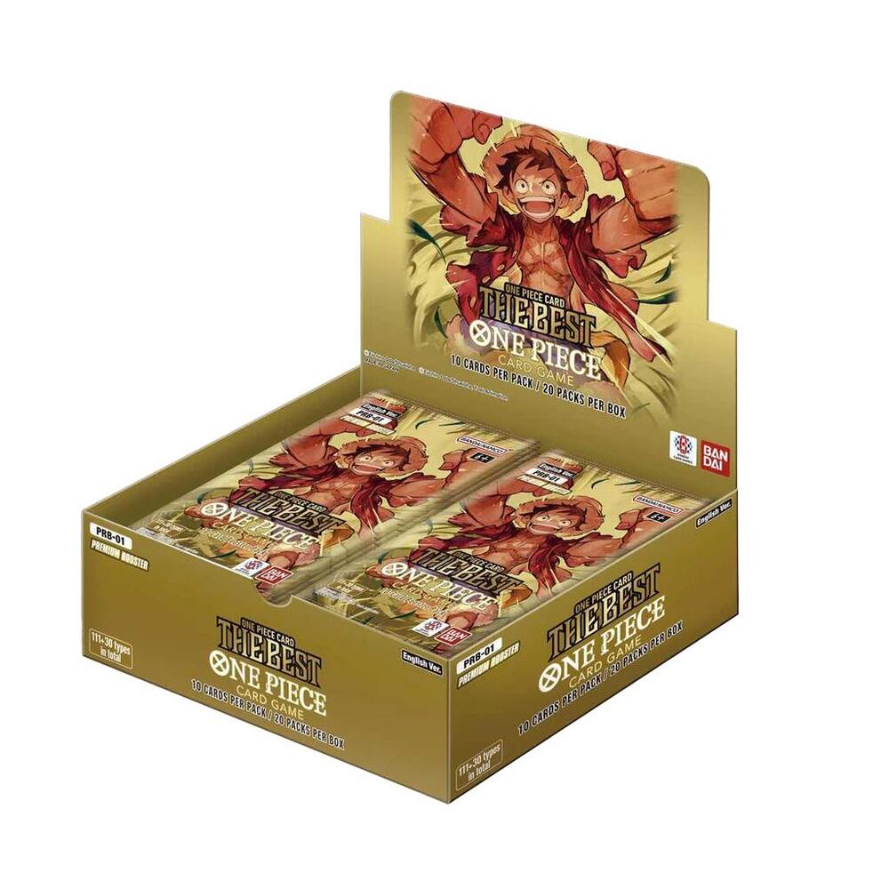 One Piece Card Game: Premium Booster (PRB-01): Booster Display