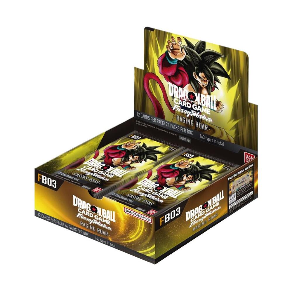 Dragon Ball Super CCG: Fusion World: FB03: Raging Roar Booster Display