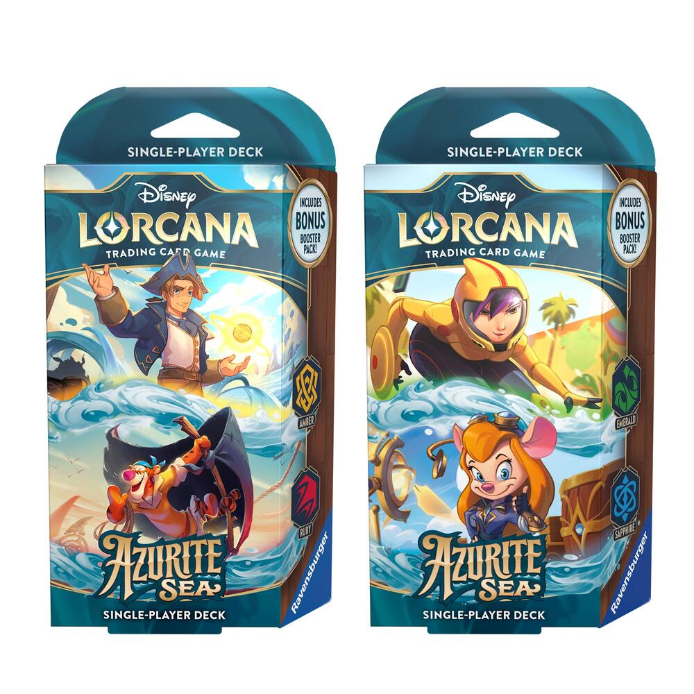 Disney Lorcana: Azurite Sea Starter Deck