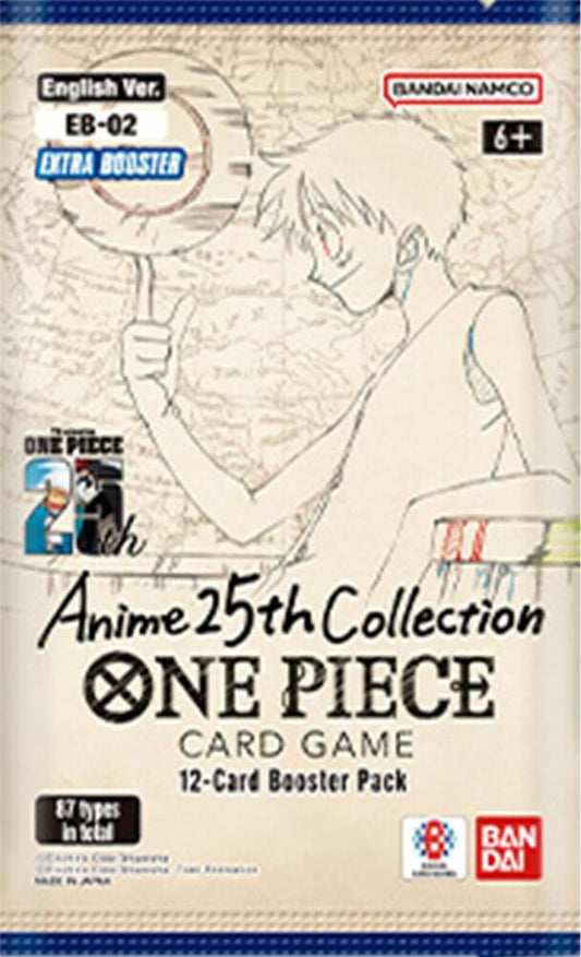 One Piece Card Game: EB02: Anime 25th Edition Booster Pack