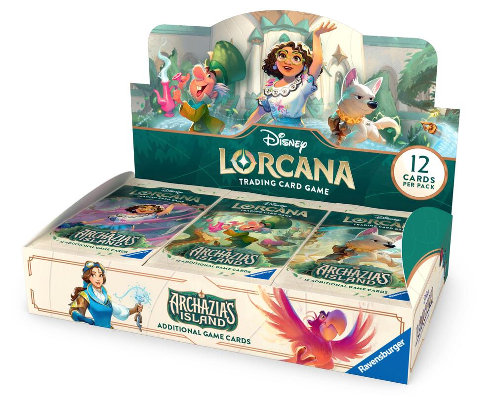 Disney Lorcana: Archazia's Island Booster Display