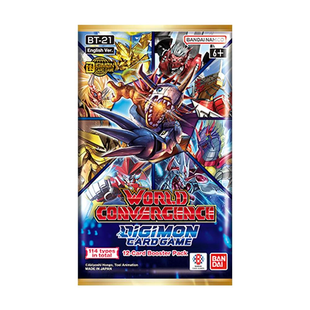 Digimon Card Game: BT21: World Convergence Booster Pack