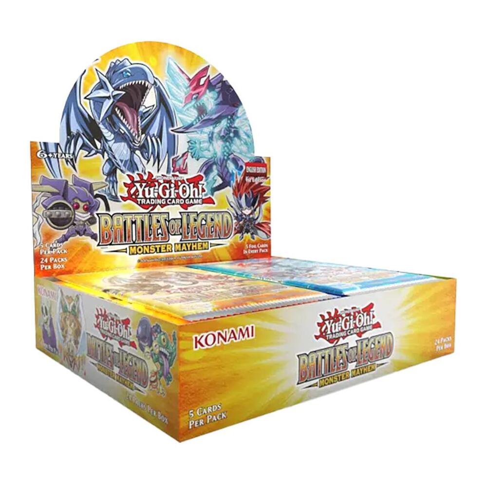 Yugioh: Battles of Legend: Monster Mayhem Booster Box