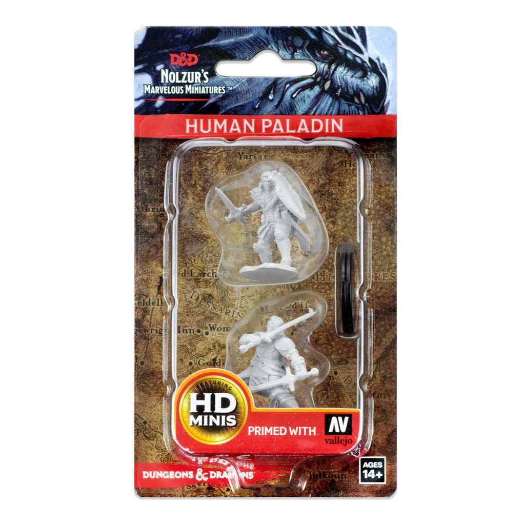 WizKids: D&D Nolzur's Marvelous Miniatures: Wave 03: Human Male Paladin