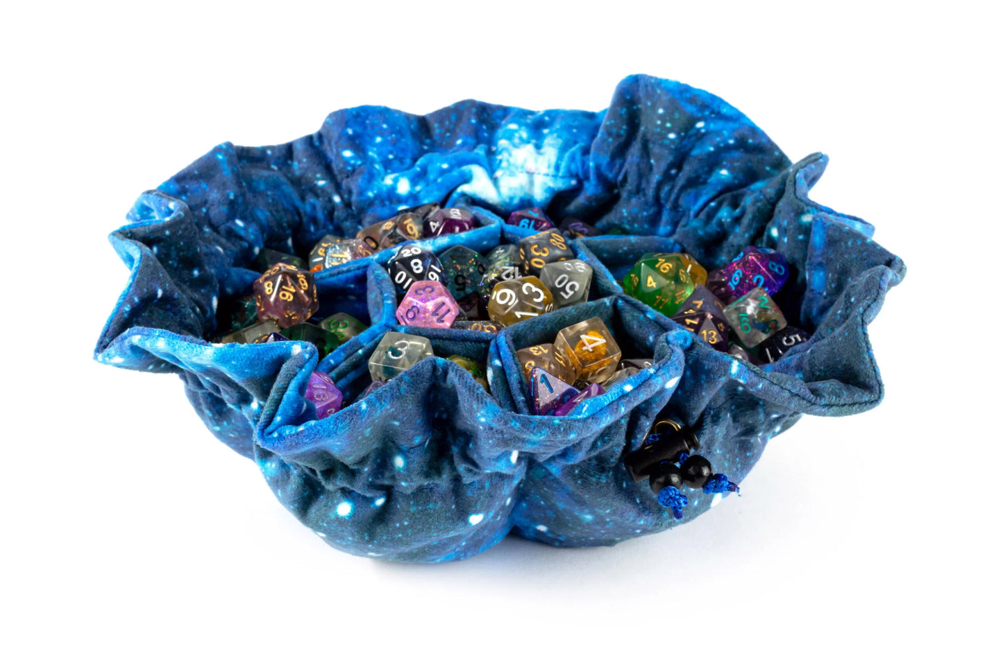 Fanroll: Dragon Storm Velvet Compartment Dice Bag