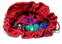 Fanroll: Dragon Storm Velvet Compartment Dice Bag