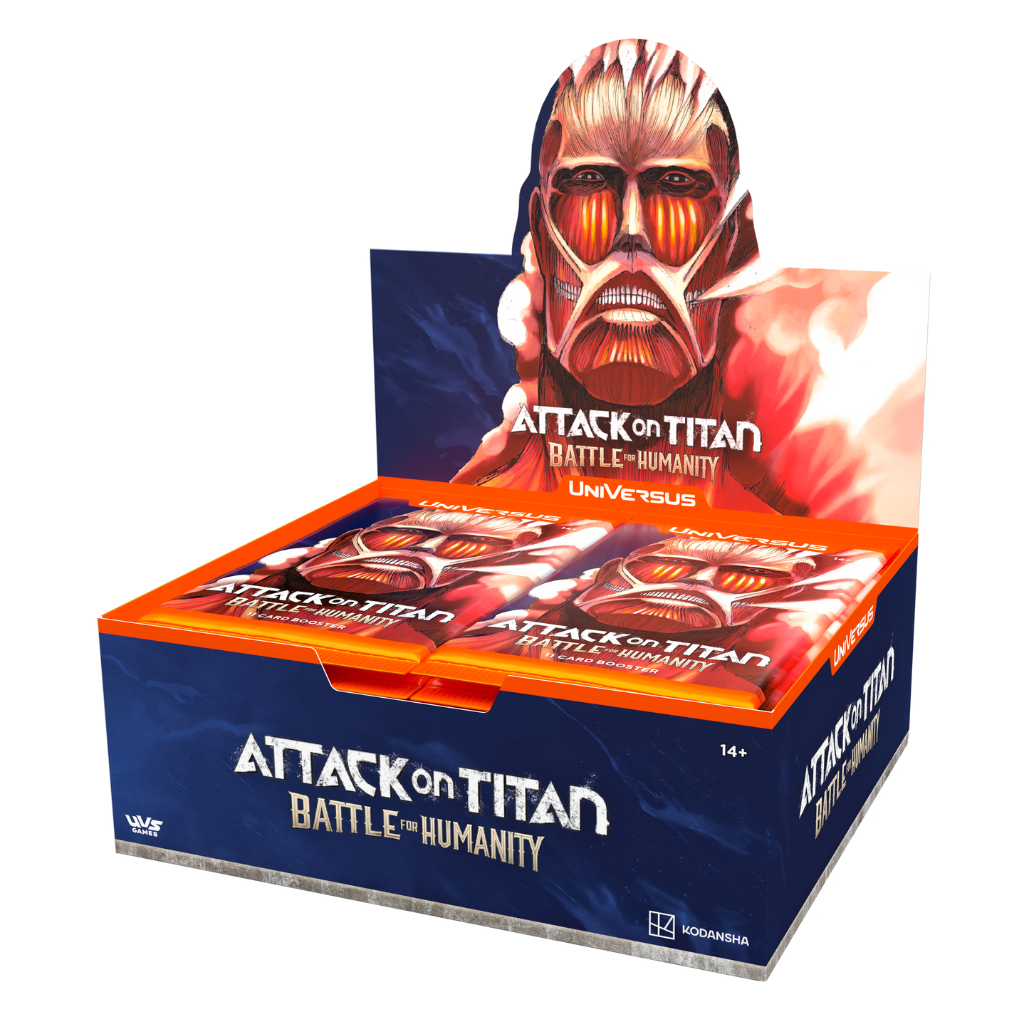 Universus: Attack on Titan: Battle for Humanity Booster Display