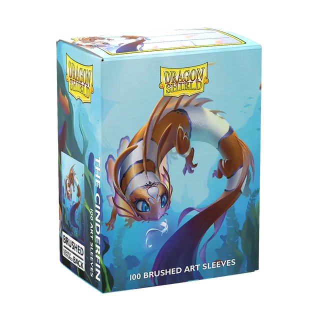 Dragon Shield Brushed Art Sleeves: Cinderfin