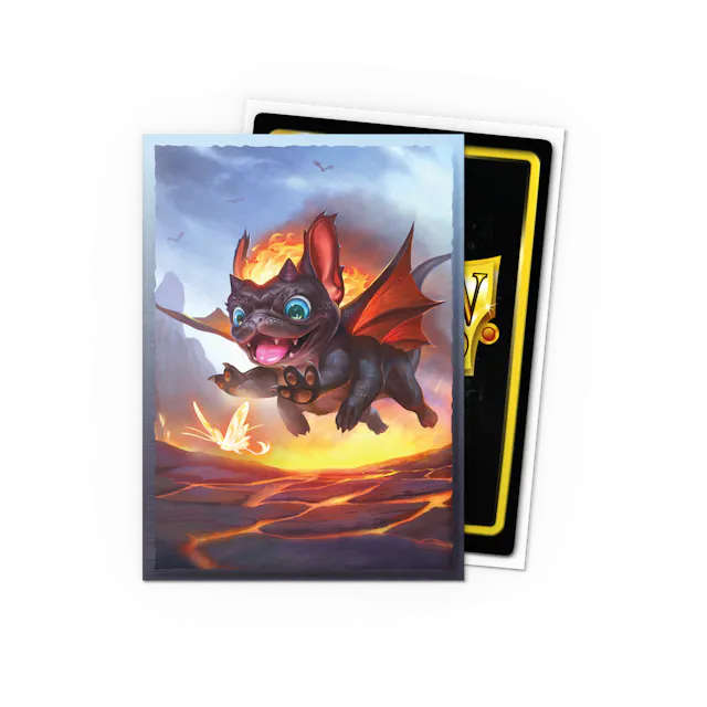 Dragon Shield Brushed Art Sleeves: The Wufdragon