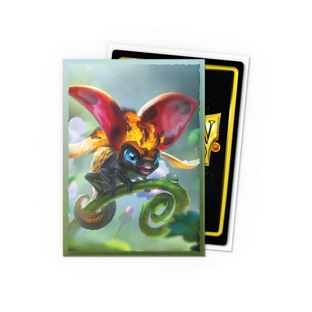 Dragon Shield Brushed Art Sleeves: The Burnbug