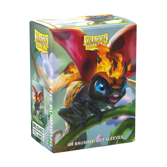 Dragon Shield Brushed Art Sleeves: The Burnbug