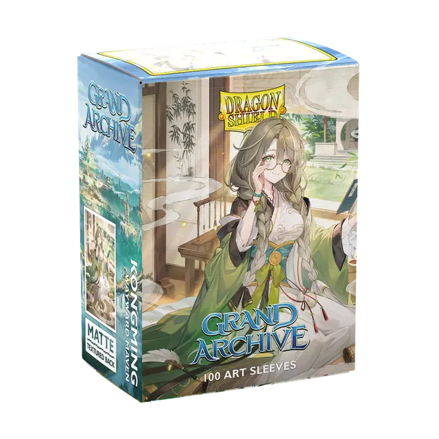 Dragon Shield Matte Art Sleeves: Grand Archive: Kongming, Wayward Maven
