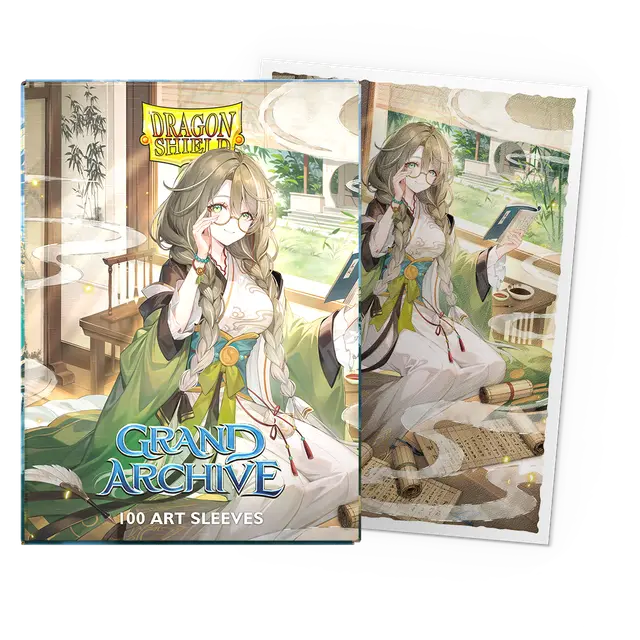 Dragon Shield Matte Art Sleeves: Grand Archive: Kongming, Wayward Maven