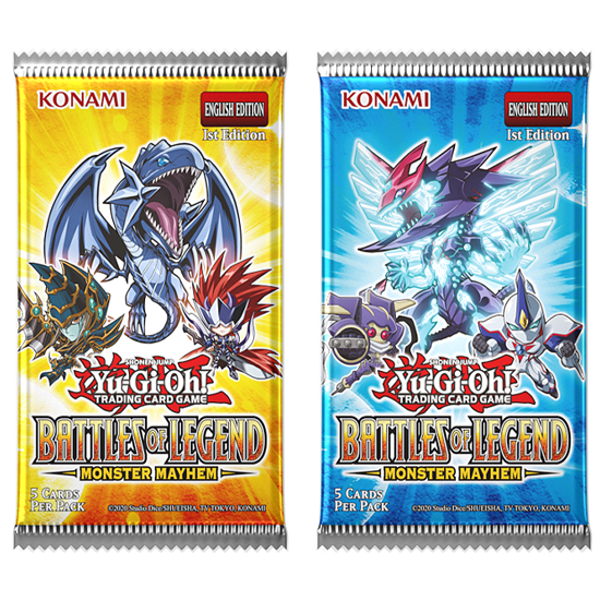 Yugioh: Battles of Legend: Monster Mayhem Booster Pack