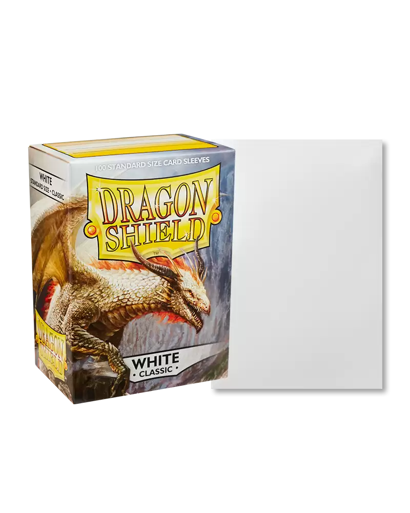 Dragon Shield: Classic Sleeves: White