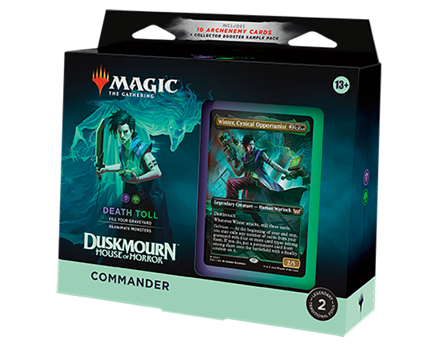 Magic The Gathering: Duskmourn: House of Horror Commander Deck