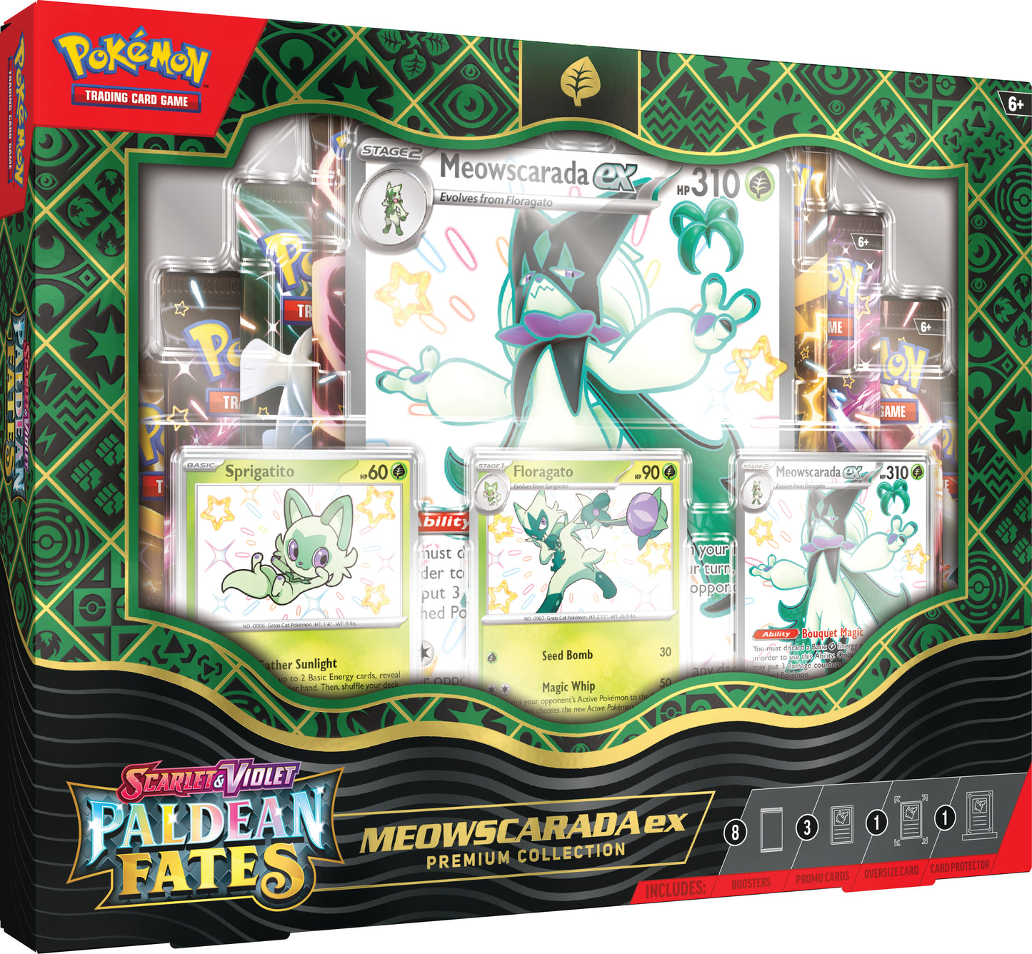 Pokémon TCG: Scarlet & Violet: Paldean Fates: EX Premium Collection