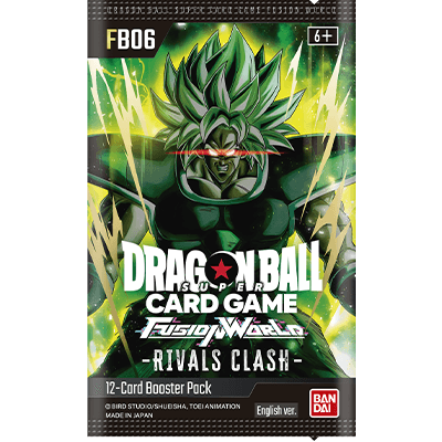Dragon Ball Super Card Game: Fusion World: FB06: Rivals Clash Booster Dragon Ball Super Card Game: Fusion World: FB06: Rivals Clash Booster