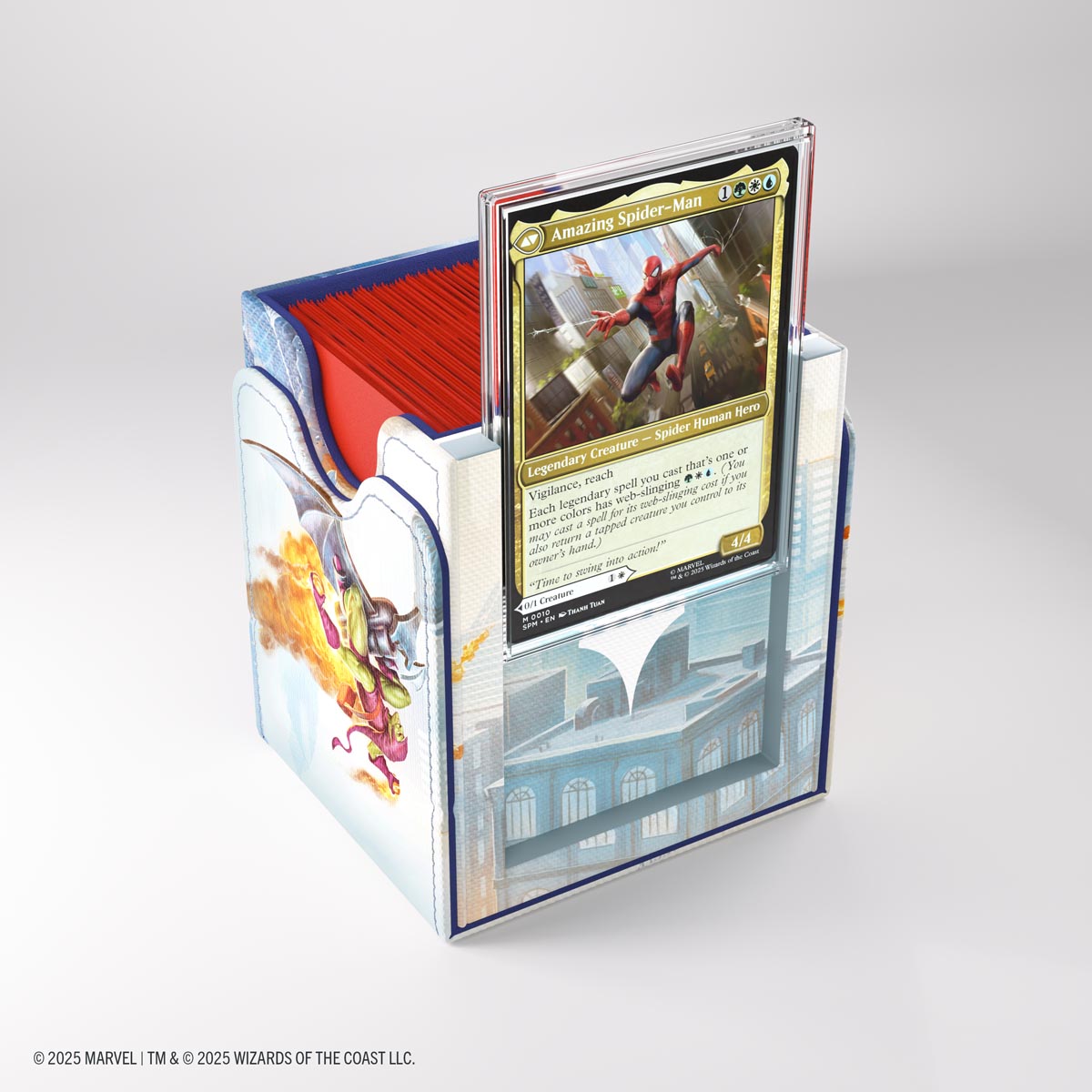 Gamegenic Art Squire Plus 100+ XL Deckbox: Magic The Gathering: Marvel's Spider-Man