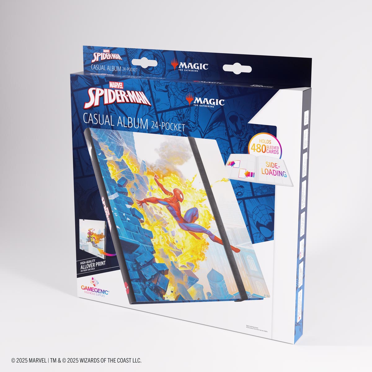 Gamegenic Casual 24 Pocket Album: Magic The Gathering: Marvel's Spider-Man