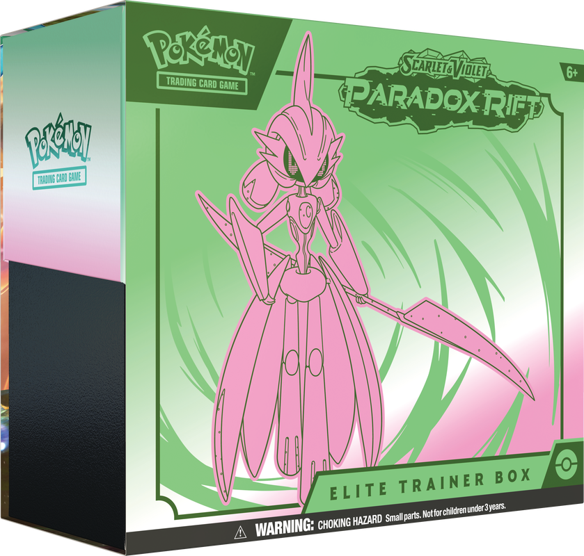 Pokémon TCG: Scalret & Violet: Paradox Rift Elite Trainer Box: Iron Valiant